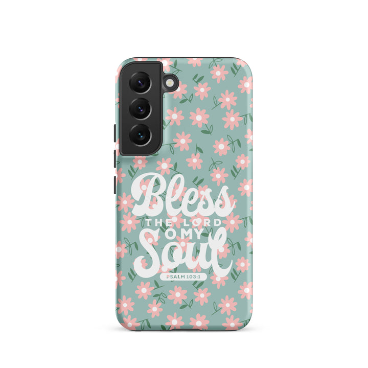 Christian Phone Case Bless The Lord Daisy for Samsung® Samsung® Phone Cases Matte Samsung Galaxy S22 