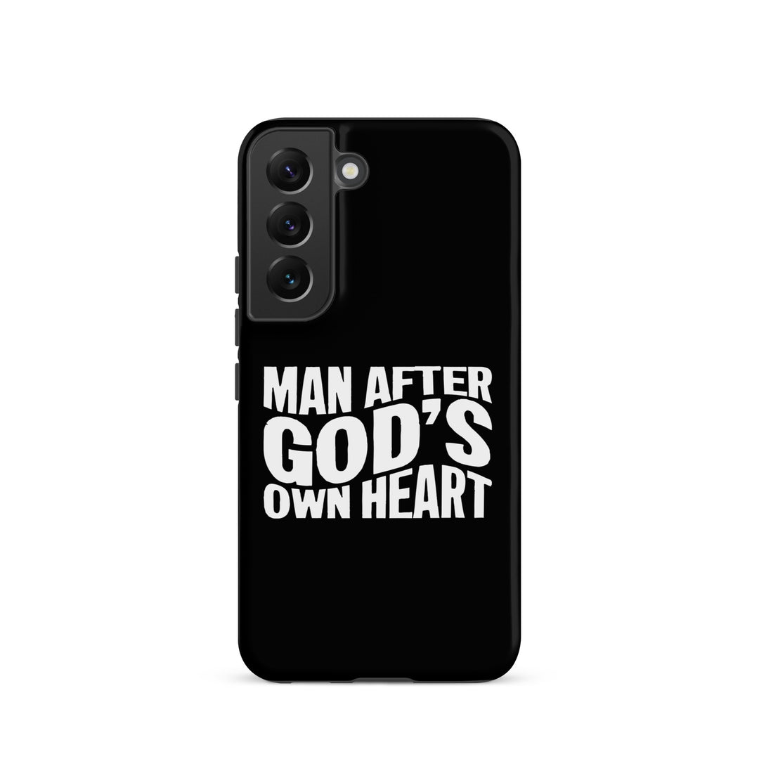 Christian Phone Case Man After God's Heart for Samsung® Samsung® Phone Cases Matte Samsung Galaxy S22 