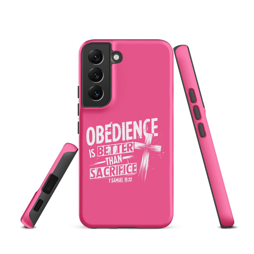 Christian Phone Case Obedience Is Better for Samsung® Samsung® Phone Cases   