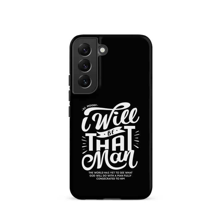 Christian Phone Case I Will Be That Man for Samsung® Samsung® Phone Cases Matte Samsung Galaxy S22 