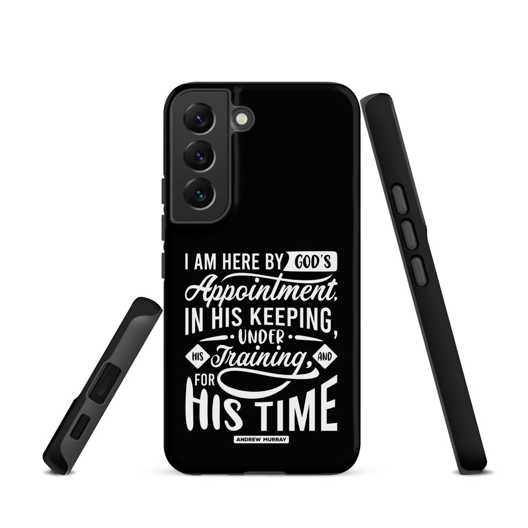 Christian Phone Case His Time Black for Samsung® Samsung® Phone Cases   