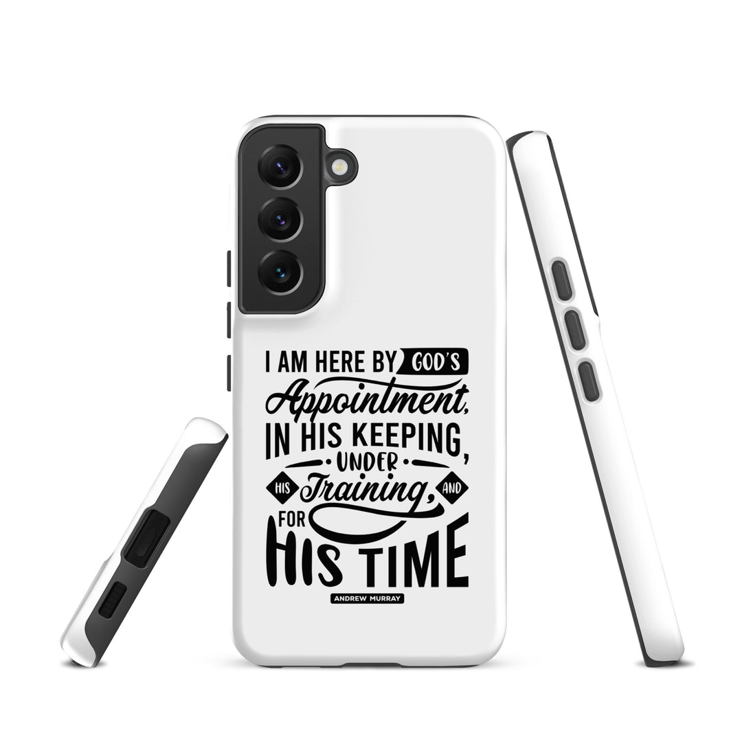 Christian Phone Case His Time White for Samsung® Samsung® Phone Cases   