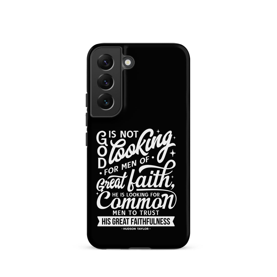 Christian Phone Case Common Men Black for Samsung® Samsung® Phone Cases Matte Samsung Galaxy S22 