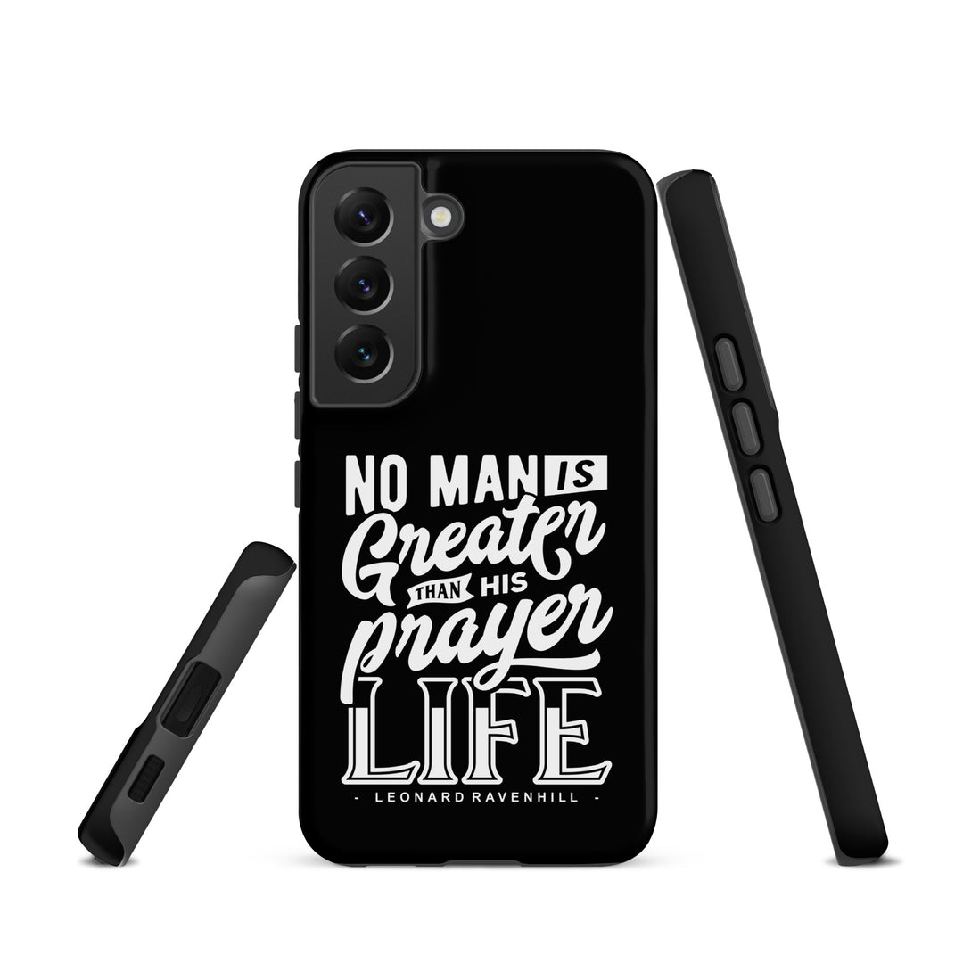 Christian Phone Case Prayer Life Black for Samsung® Samsung® Phone Cases   