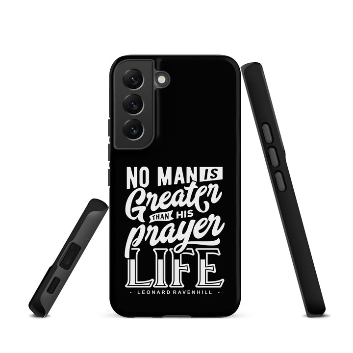 Christian Phone Case Prayer Life Black for Samsung® Samsung® Phone Cases   