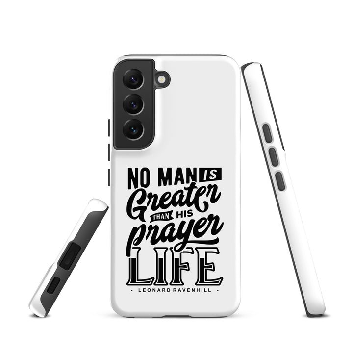 Christian Phone Case Prayer Life White for Samsung® Samsung® Phone Cases   