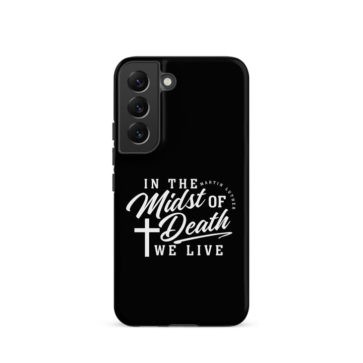 Christian Phone Case Midst of Death Black for Samsung® Samsung® Phone Cases Matte Samsung Galaxy S22 