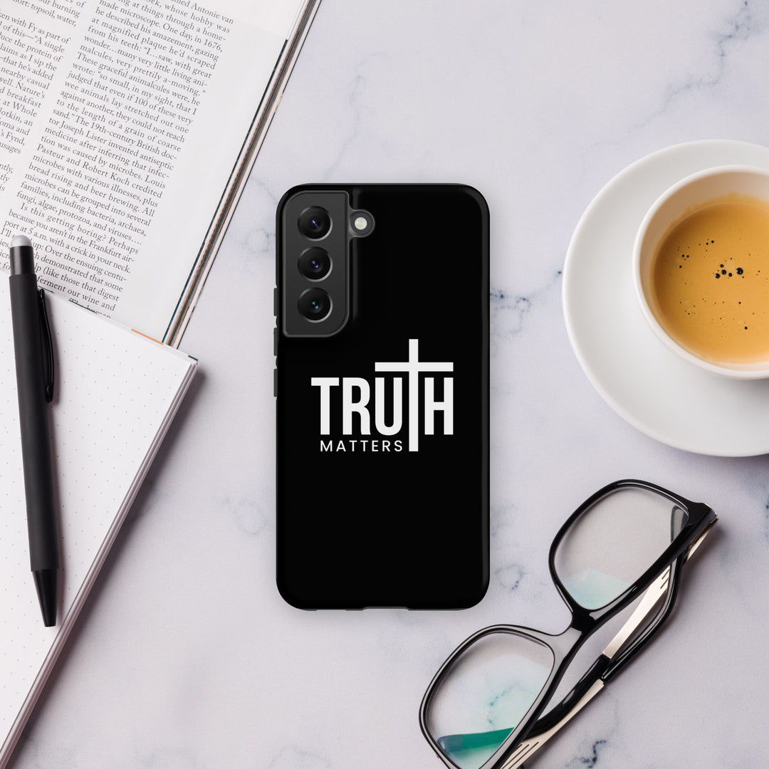 Christian Phone Case Truth Matters Black for Samsung® Samsung® Phone Cases   