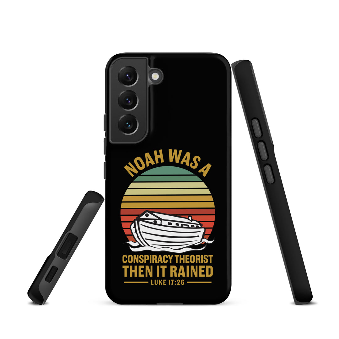 Christian Phone Case Noah Conspiracy Black for Samsung® Samsung® Phone Cases   