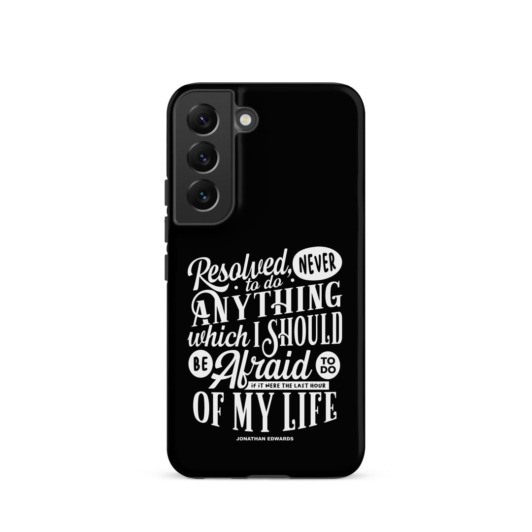 Christian Phone Case Last Hour Black for Samsung® Samsung® Phone Cases Matte Samsung Galaxy S22 