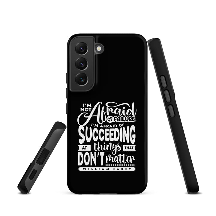 Christian Phone Case Things That Matter Black for Samsung® Samsung® Phone Cases   