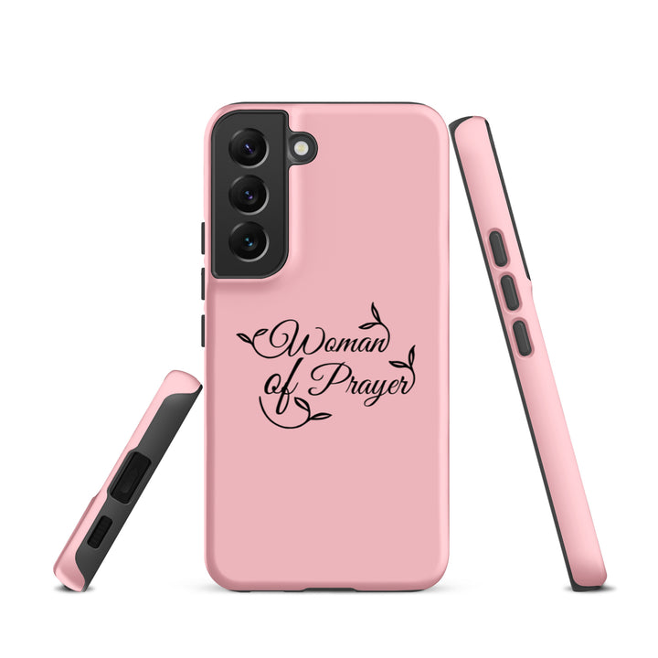 Christian Phone Case Woman of Prayer Pink for Samsung® Samsung® Phone Cases   