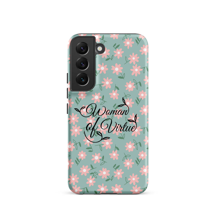 Christian Phone Case Woman of Virtue Daisy for Samsung® Samsung® Phone Cases Matte Samsung Galaxy S22 