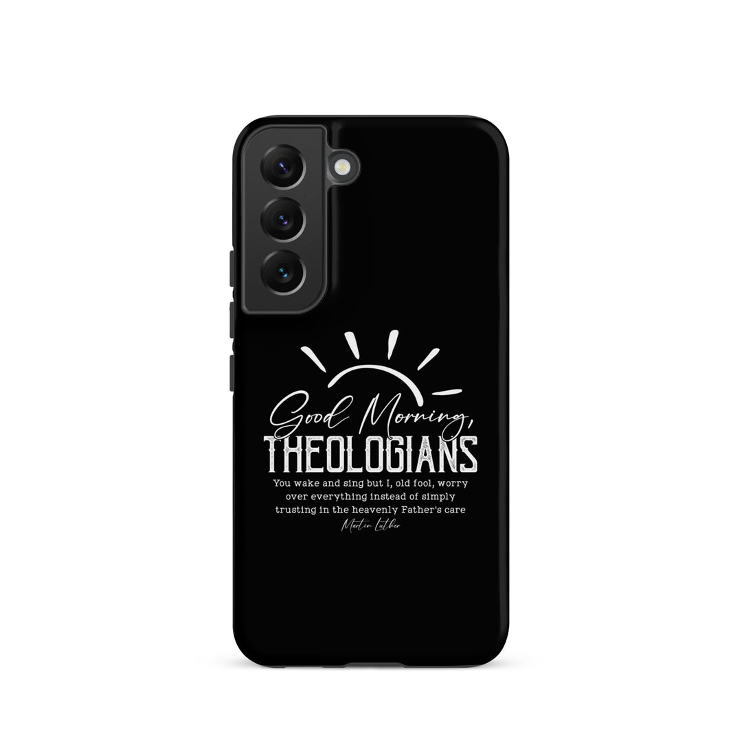 Christian Phone Case Luther's Theologians Black for Samsung® Samsung® Phone Cases Matte Samsung Galaxy S22 