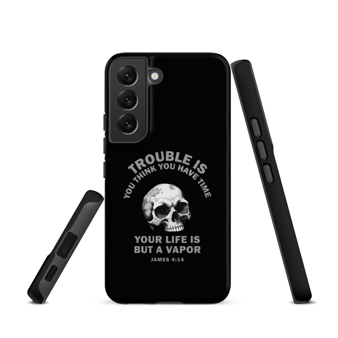 Christian Phone Case Life Is Vapor Black for Samsung® Samsung® Phone Cases   