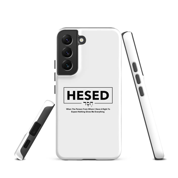 Christian Phone Case Hesed Everything White for Samsung® Samsung® Phone Cases   