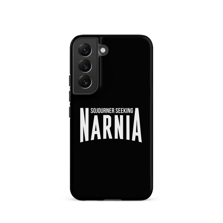 Christian Phone Case Sojourner Seeking Narnia Black for Samsung® Samsung® Phone Cases Matte Samsung Galaxy S22 