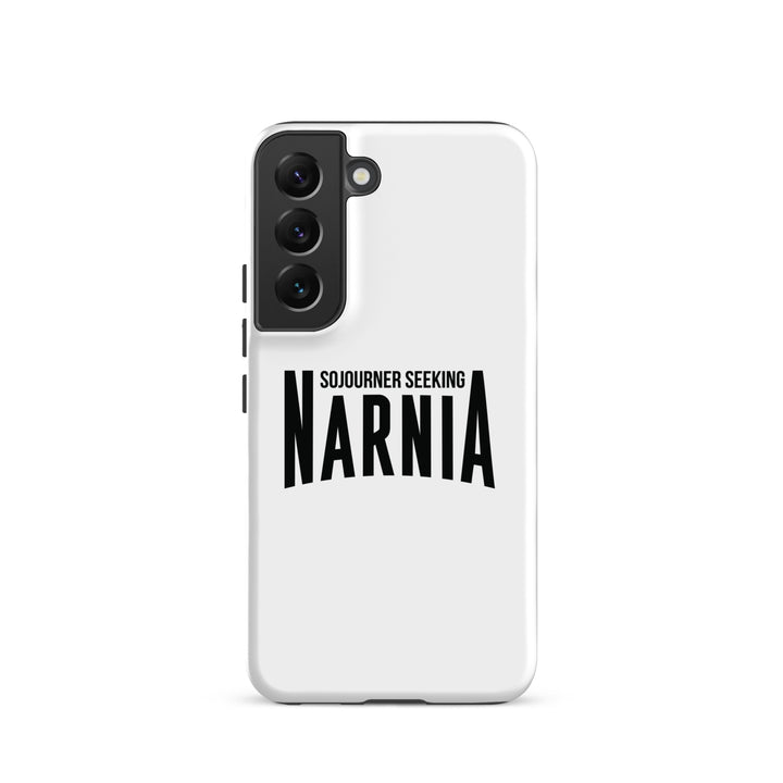 Christian Phone Case Sojourner Seeking Narnia White for Samsung® Samsung® Phone Cases Matte Samsung Galaxy S22 