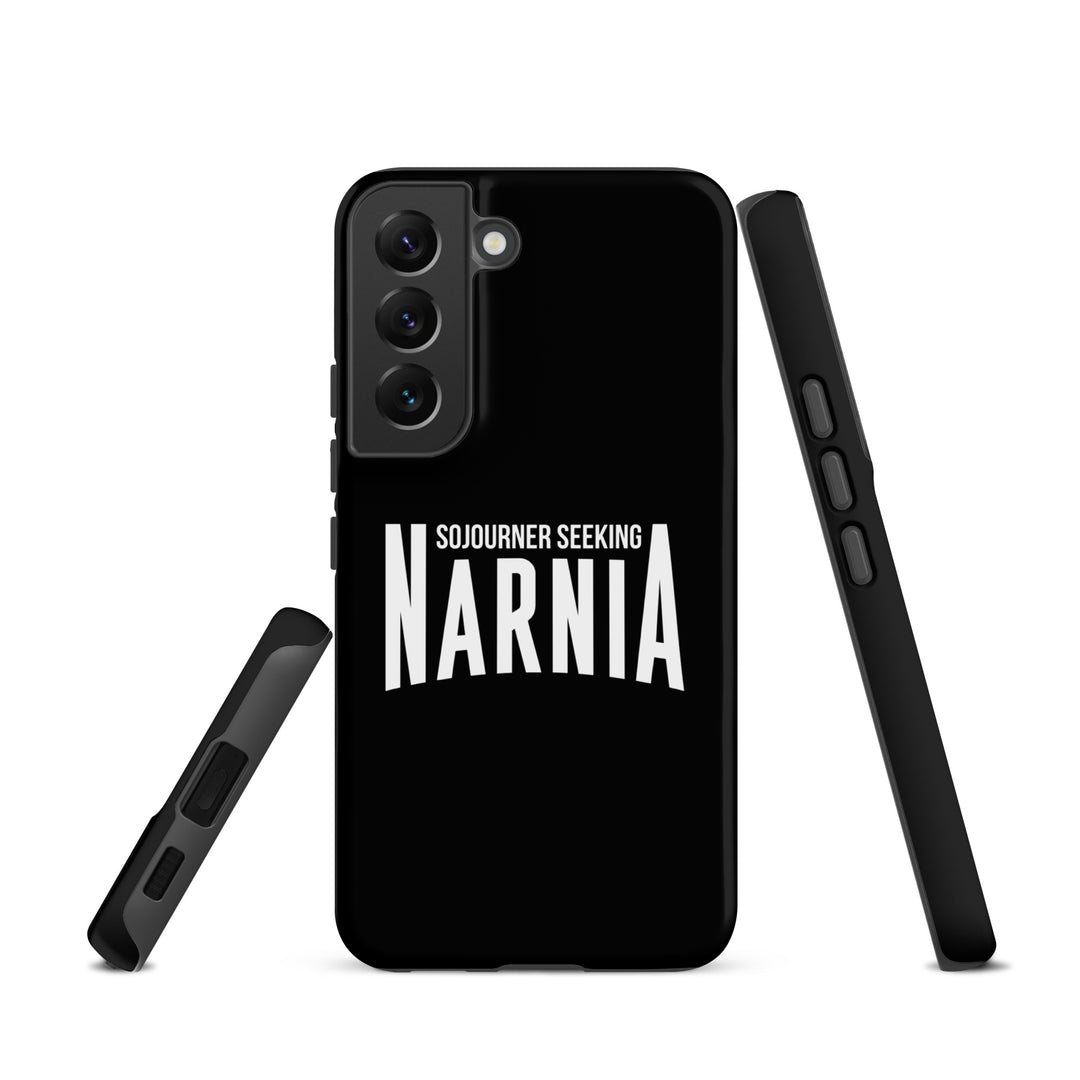 Christian Phone Case Sojourner Seeking Narnia Black for Samsung® Samsung® Phone Cases   