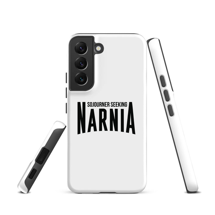 Christian Phone Case Sojourner Seeking Narnia White for Samsung® Samsung® Phone Cases   