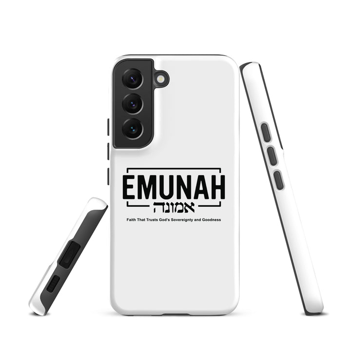 Christian Phone Case Emunah Faith That Trusts White for Samsung® Samsung® Phone Cases   