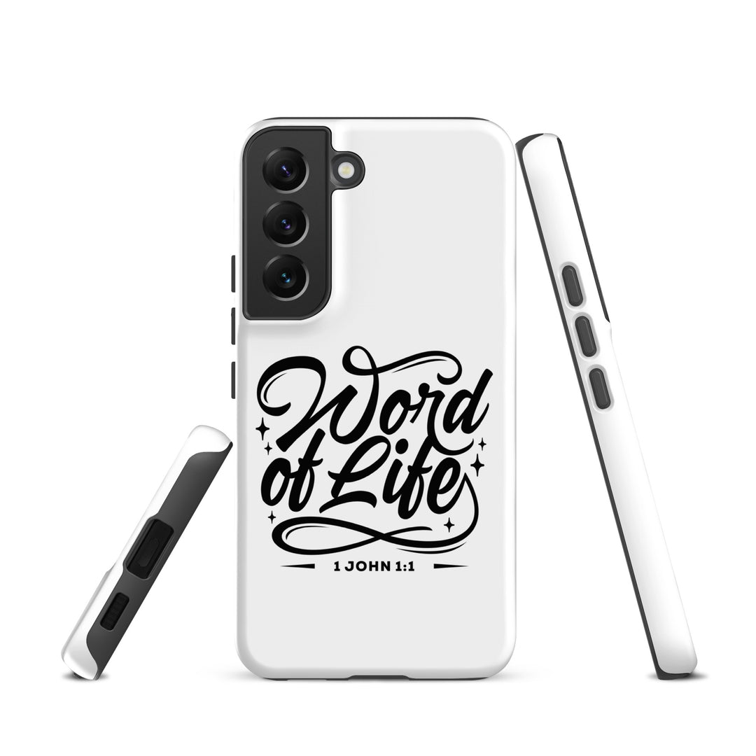 Christian Phone Case Word of Life White for Samsung® Samsung® Phone Cases   