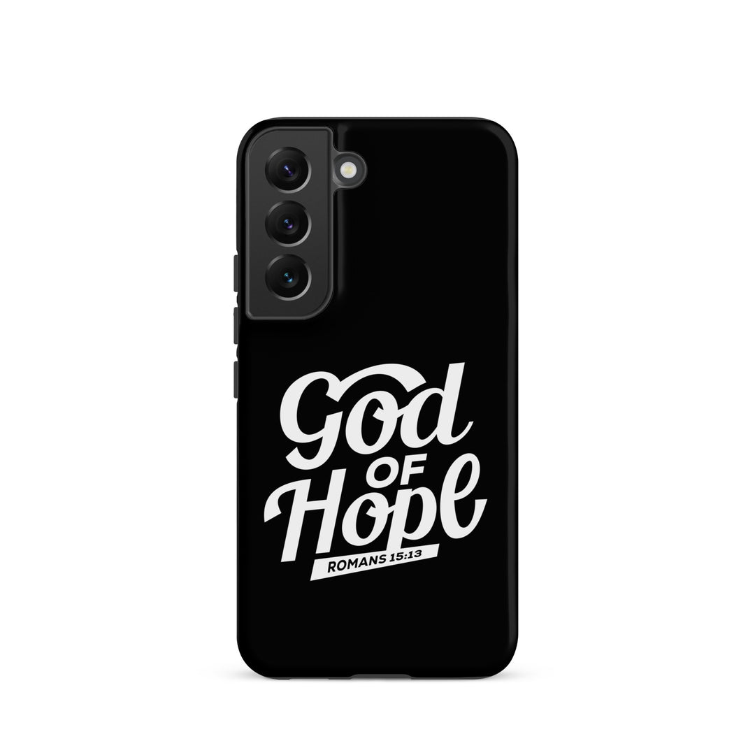 Christian Phone Case God of Hope Black for Samsung® Samsung® Phone Cases Matte Samsung Galaxy S22 