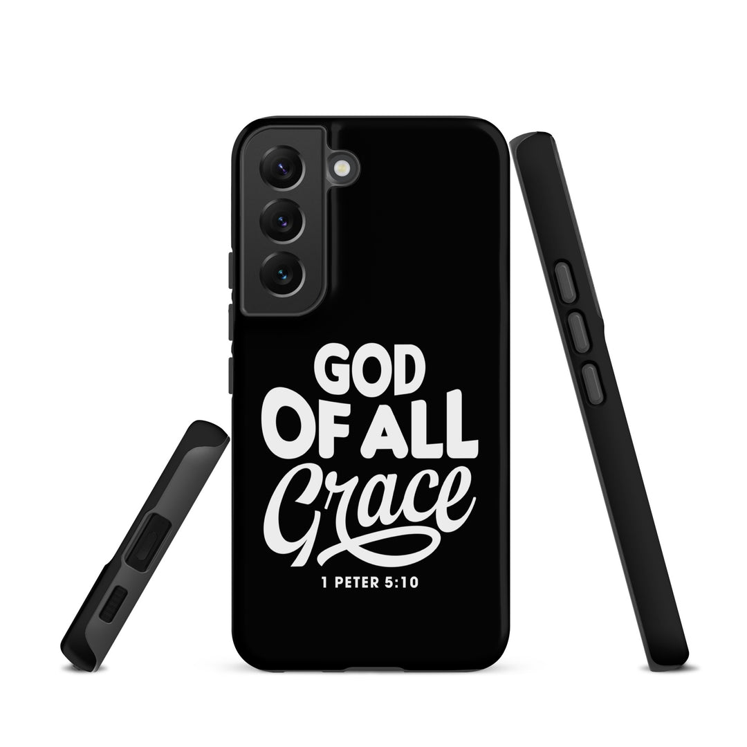 Christian Phone Case God of All Grace Black for Samsung® Samsung® Phone Cases   