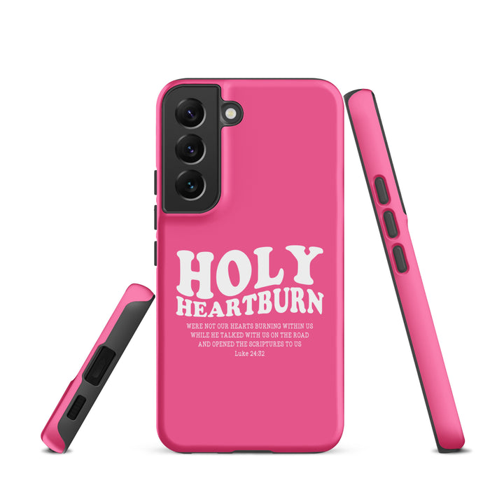 Christian Phone Case Holy Heartburn Pink for Samsung® Samsung® Phone Cases   