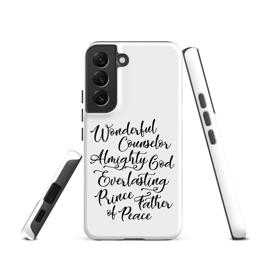 Christian Phone Case Wonderful Counselor White for Samsung® Samsung® Phone Cases   