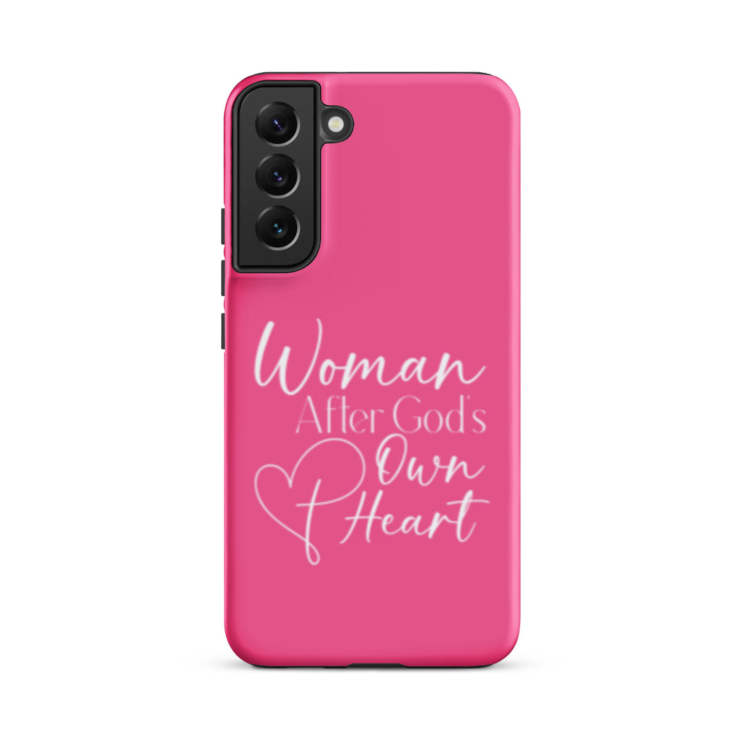 Christian Phone Case Woman After God's Heart for Samsung® Samsung® Phone Cases Matte Samsung Galaxy S22 Plus 