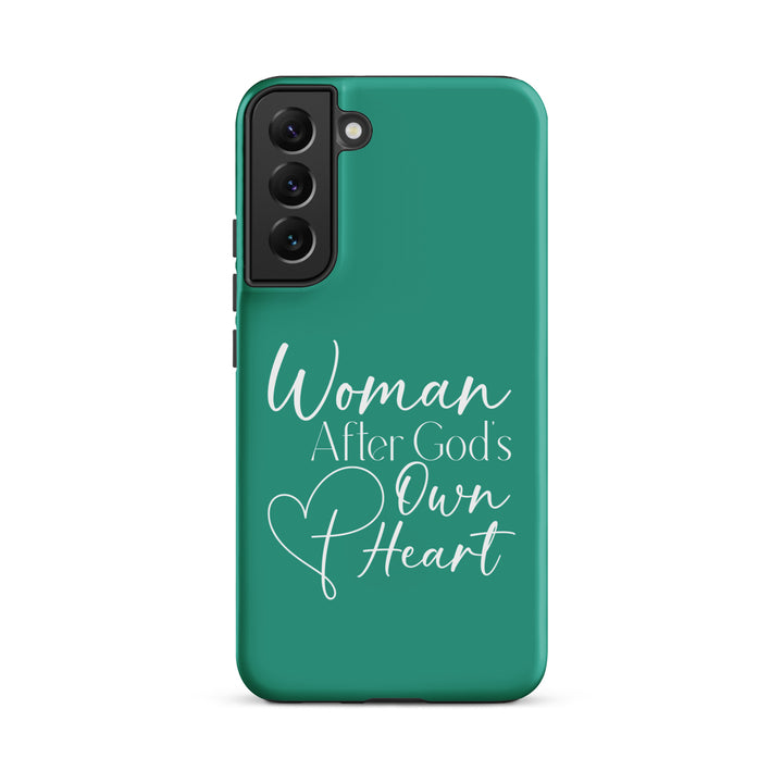 Christian Phone Case Woman After God's Heart for Samsung® Samsung® Phone Cases Matte Samsung Galaxy S22 Plus 