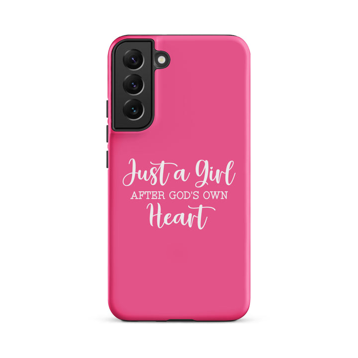 Christian Phone Case Girl After God's Heart for Samsung® Samsung® Phone Cases Matte Samsung Galaxy S22 Plus 