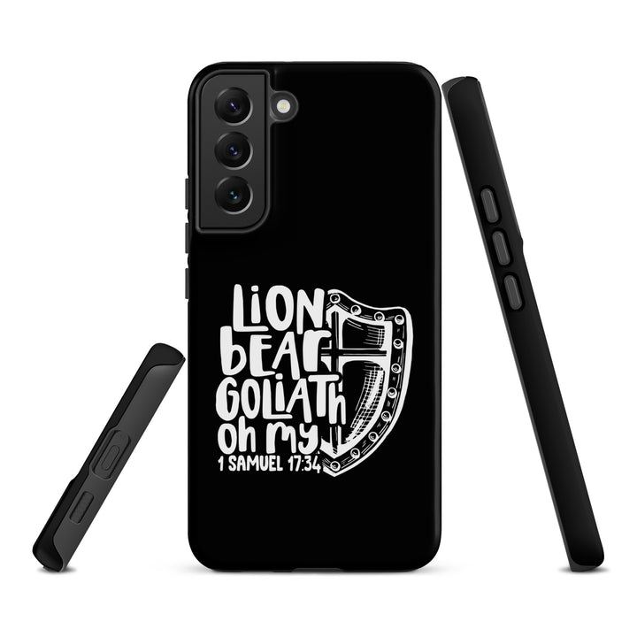 Christian Phone Case Lion Bear Goliath Oh My for Samsung® Samsung® Phone Cases   