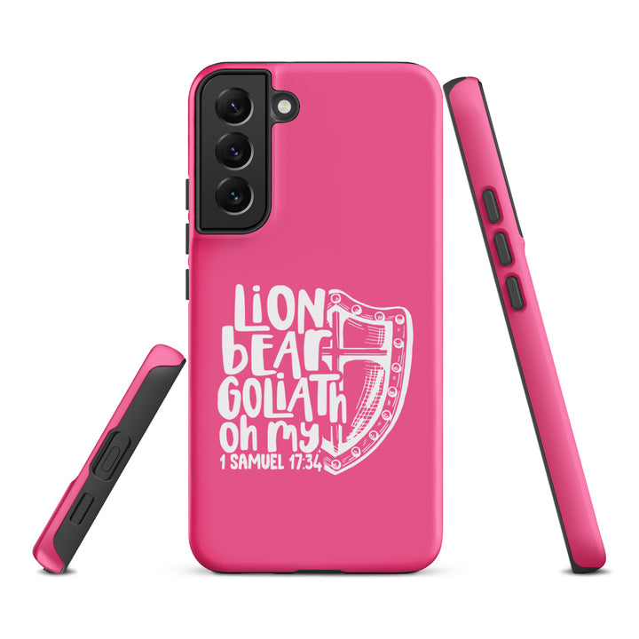 Christian Phone Case Lion Bear Goliath Oh My for Samsung® Samsung® Phone Cases   