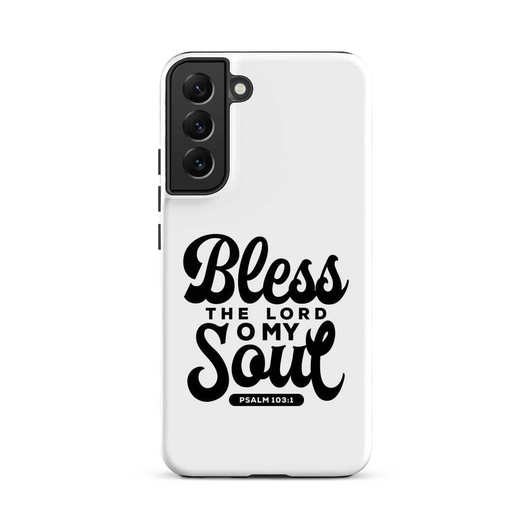 Christian Phone Case Bless The Lord for Samsung® Samsung® Phone Cases Matte Samsung Galaxy S22 Plus 