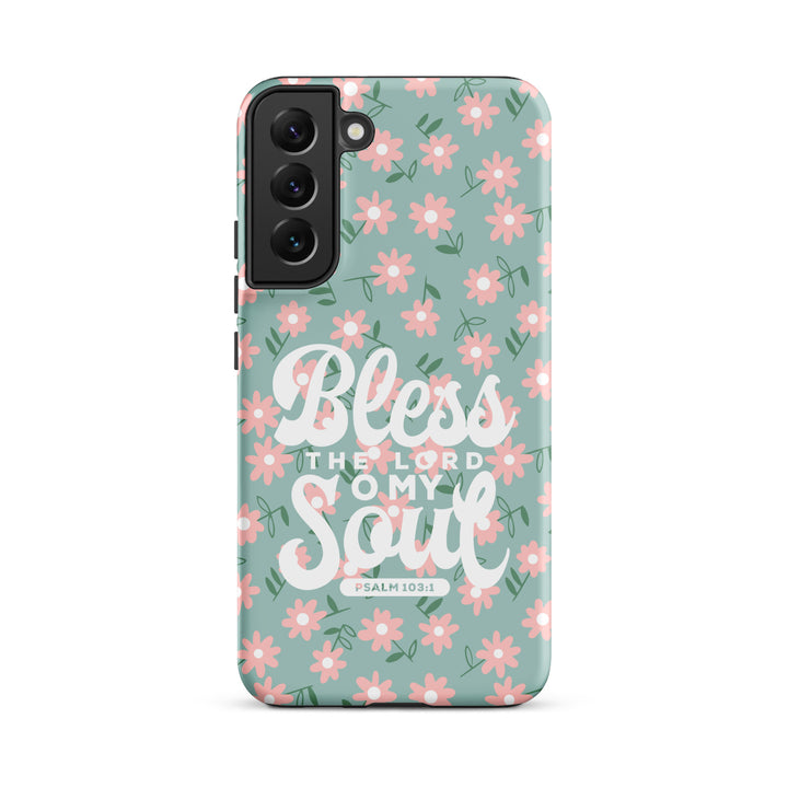 Christian Phone Case Bless The Lord Daisy for Samsung® Samsung® Phone Cases Matte Samsung Galaxy S22 Plus 