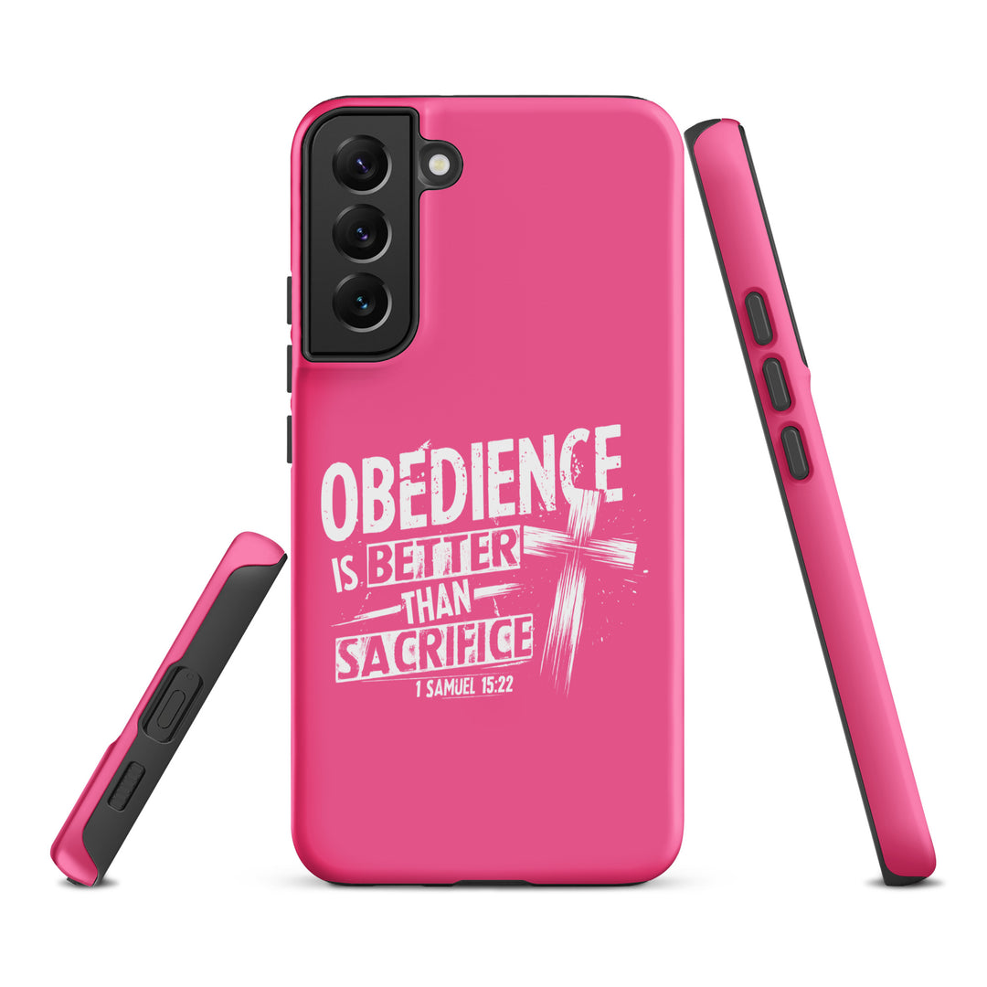 Christian Phone Case Obedience Is Better for Samsung® Samsung® Phone Cases   