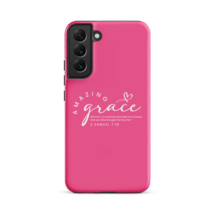 Christian Phone Case Amazing Grace Pink for Samsung® Samsung® Phone Cases Matte Samsung Galaxy S22 Plus 