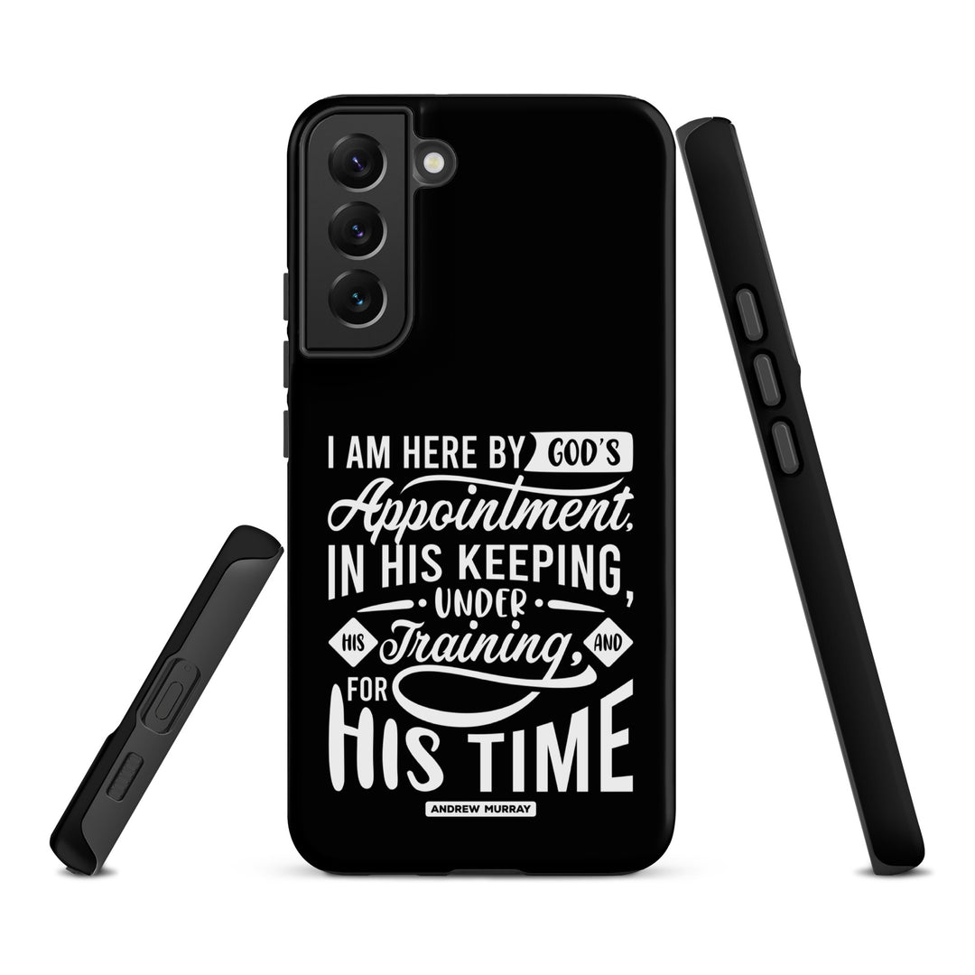 Christian Phone Case His Time Black for Samsung® Samsung® Phone Cases   