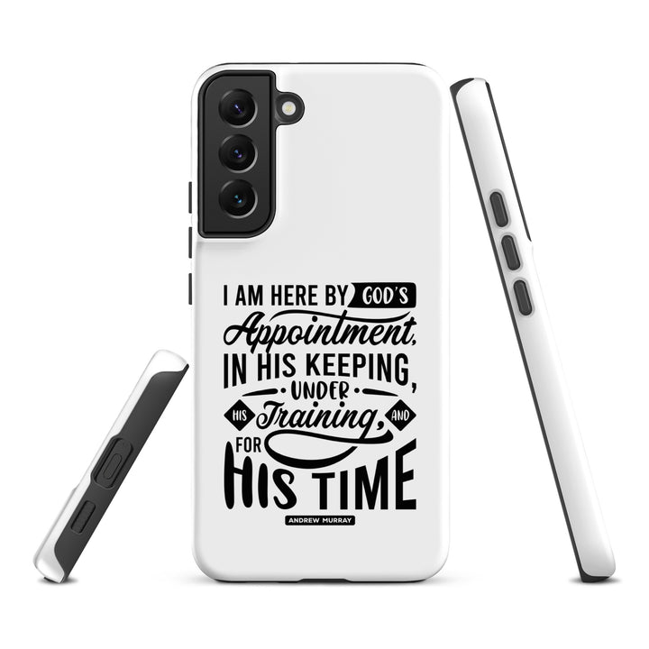 Christian Phone Case His Time White for Samsung® Samsung® Phone Cases   