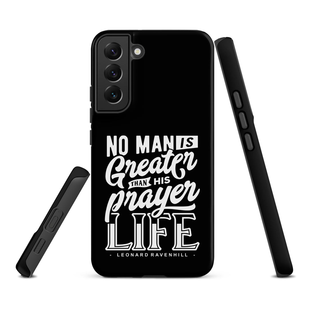 Christian Phone Case Prayer Life Black for Samsung® Samsung® Phone Cases   