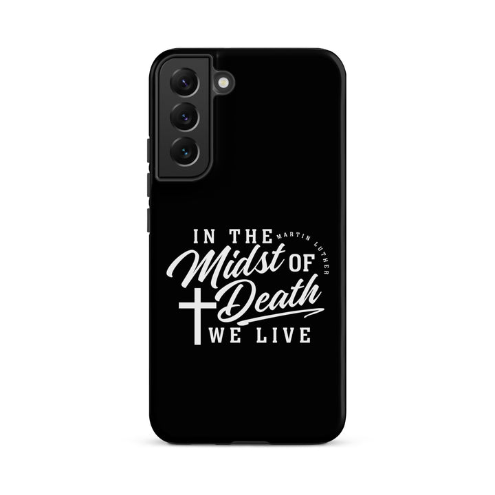 Christian Phone Case Midst of Death Black for Samsung® Samsung® Phone Cases Matte Samsung Galaxy S22 Plus 