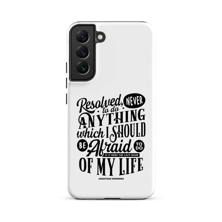 Christian Phone Case Last Hour White for Samsung® Samsung® Phone Cases Matte Samsung Galaxy S22 Plus 