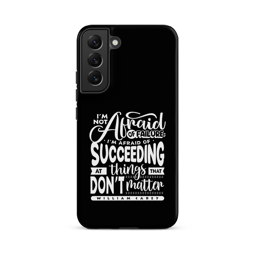 Christian Phone Case Things That Matter Black for Samsung® Samsung® Phone Cases Matte Samsung Galaxy S22 Plus 