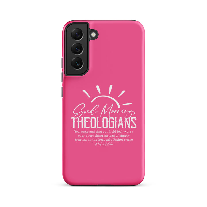 Christian Phone Case Luther's Theologians Pink for Samsung® Samsung® Phone Cases Matte Samsung Galaxy S22 Plus 