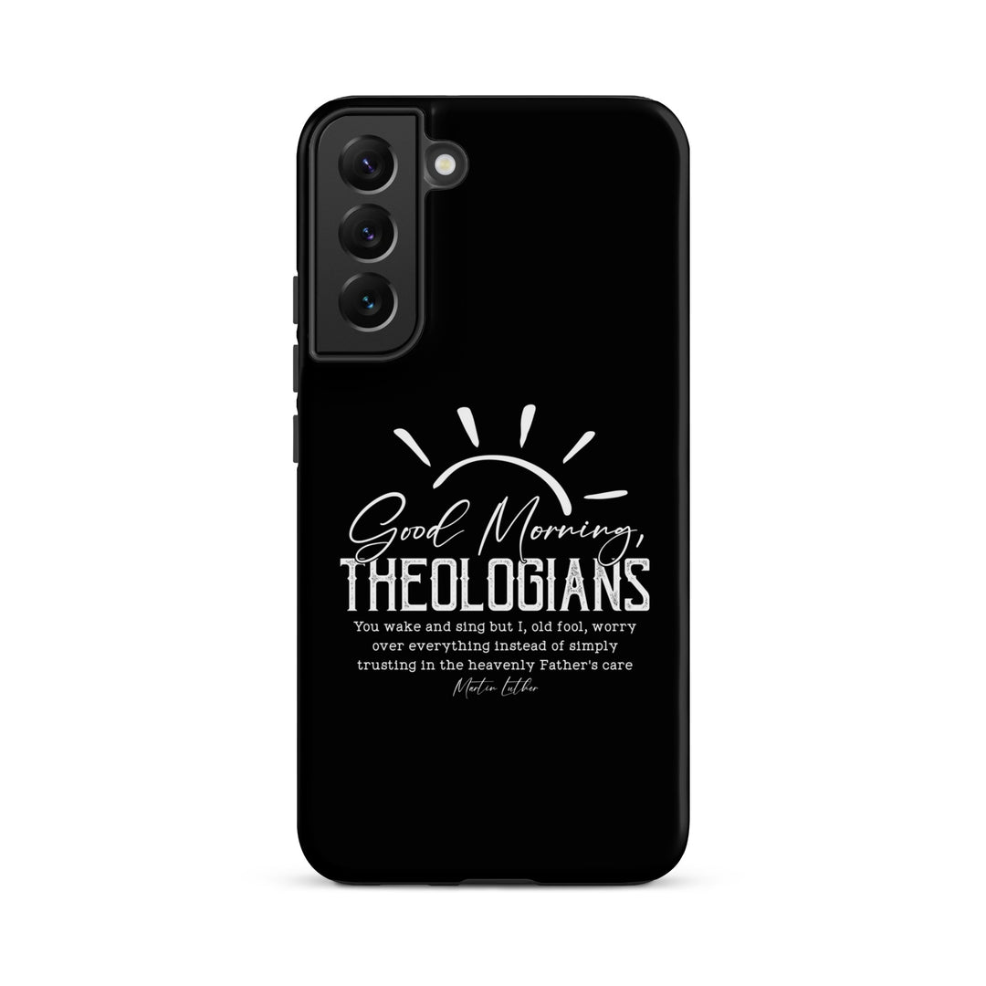 Christian Phone Case Luther's Theologians Black for Samsung® Samsung® Phone Cases Matte Samsung Galaxy S22 Plus 