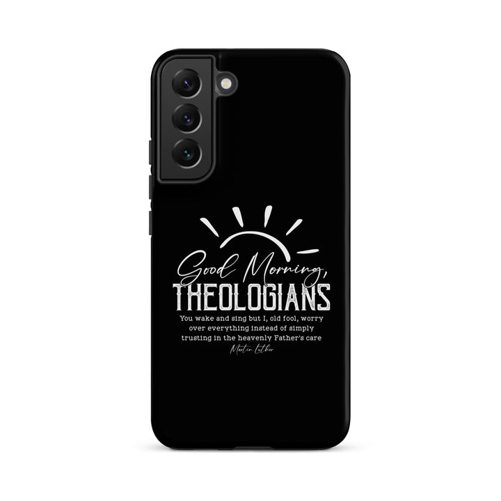 Christian Phone Case Luther's Theologians Black for Samsung® Samsung® Phone Cases Matte Samsung Galaxy S22 Plus 