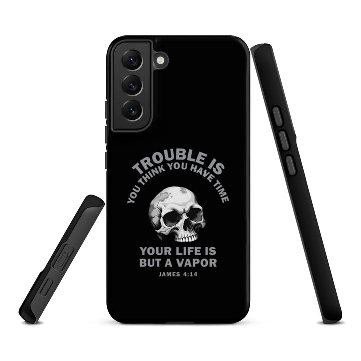 Christian Phone Case Life Is Vapor Black for Samsung® Samsung® Phone Cases   