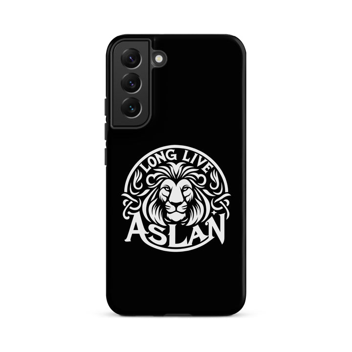 Christian Phone Case Long Live Aslan Black for Samsung® Samsung® Phone Cases Matte Samsung Galaxy S22 Plus 